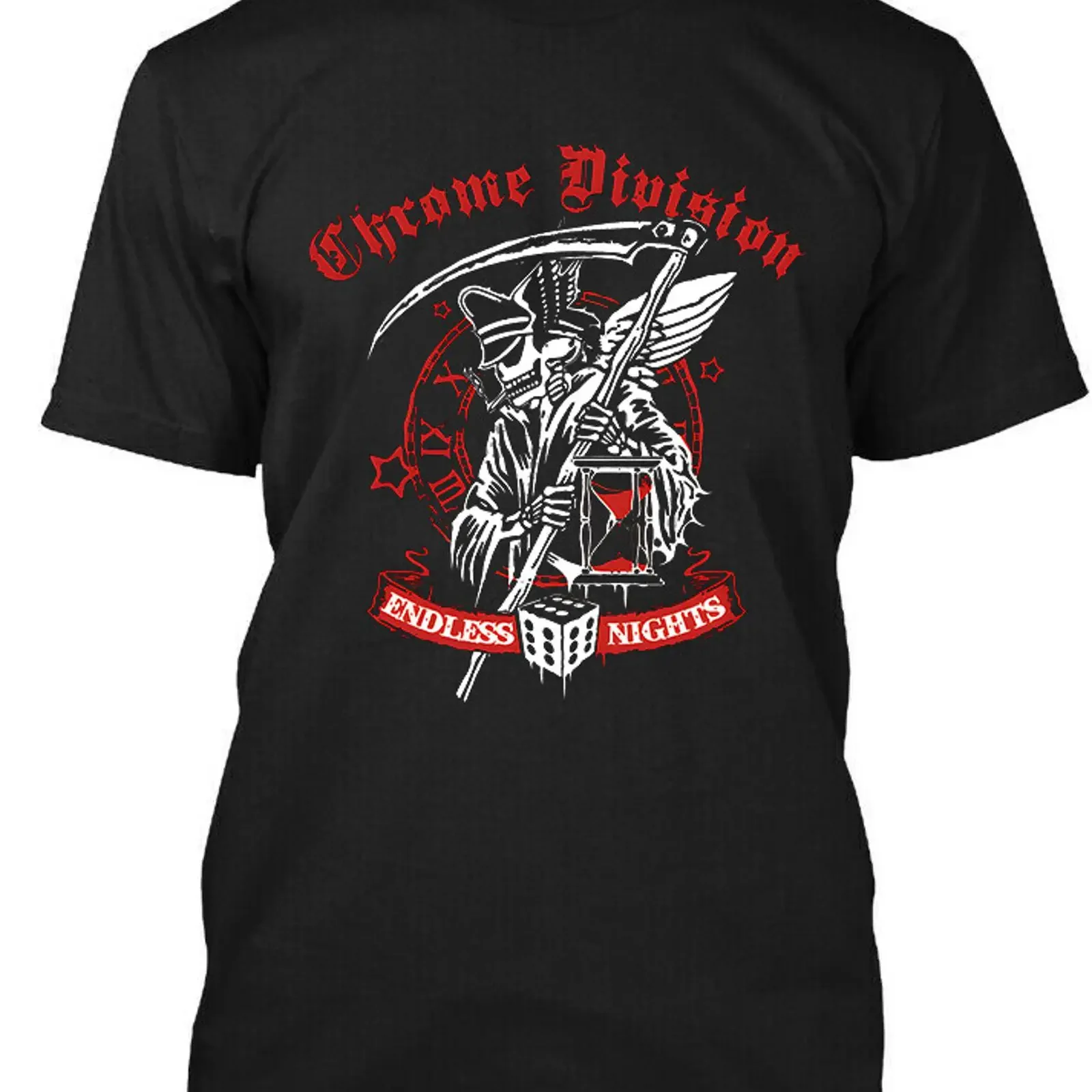 New Limited Chrome Division Endless Nights MAN WOMAN T Shirt Size S to 5XL vintage Washed Soft Comfortable graphic homme