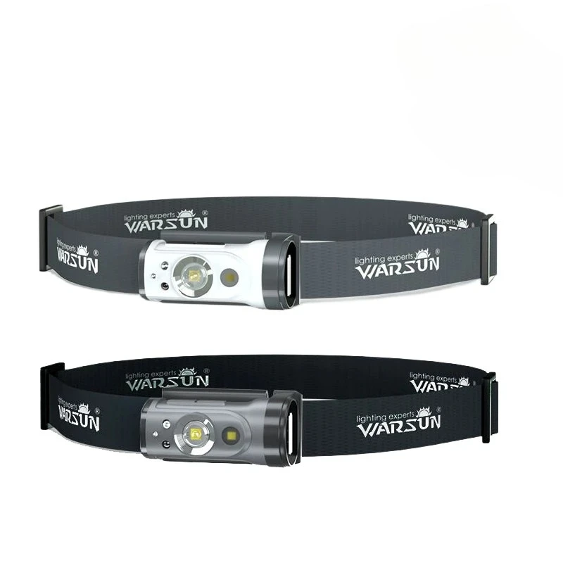 AliExpress MIJIA Mijia Warsun Headlamp Type-c Rechargeable Headlight Portable Rotating Powerfull Hunting Lights Led Fishing Front Bicycle Light