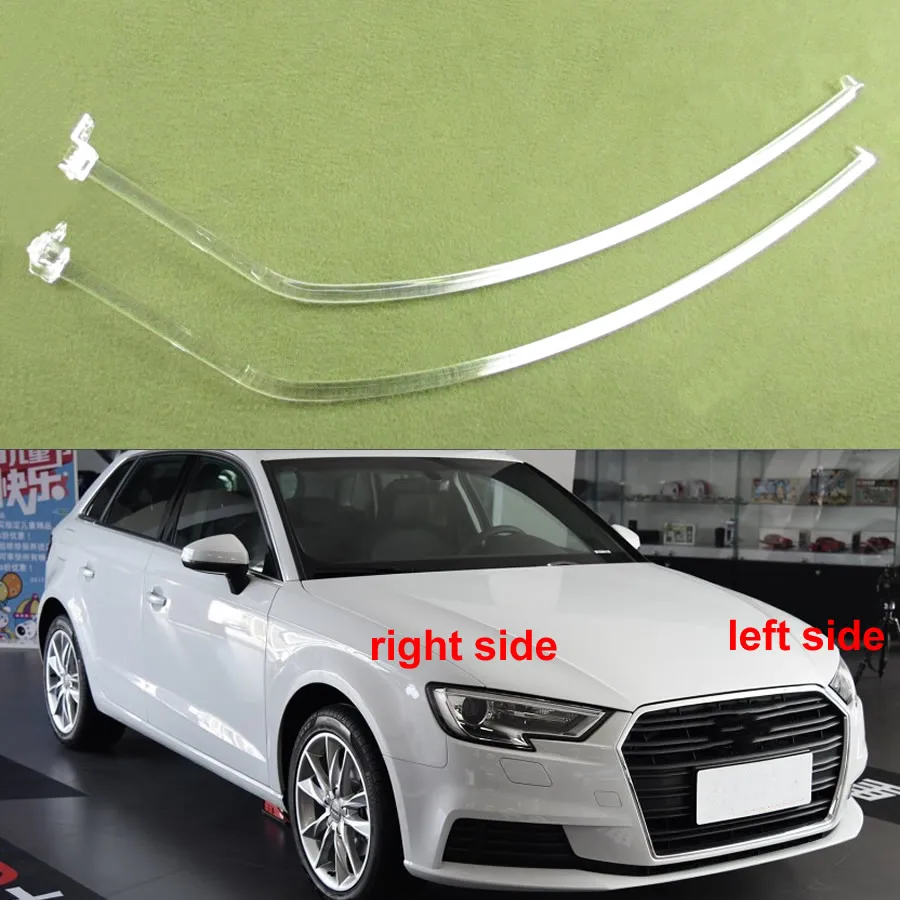 

Для Audi A3 2017 2018 2019 2020 низкая конфигурация DRL дневные ходовые огни трубчатая лампа фара направляющая пластина