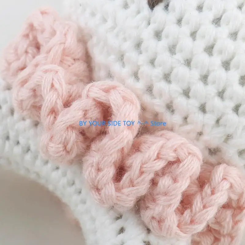 لعبة تسنين للأطفال قابلة للفصل على شكل أرنب كرتوني هدية لحديثي الولادة لعبة قابلة للمضغ U6XE