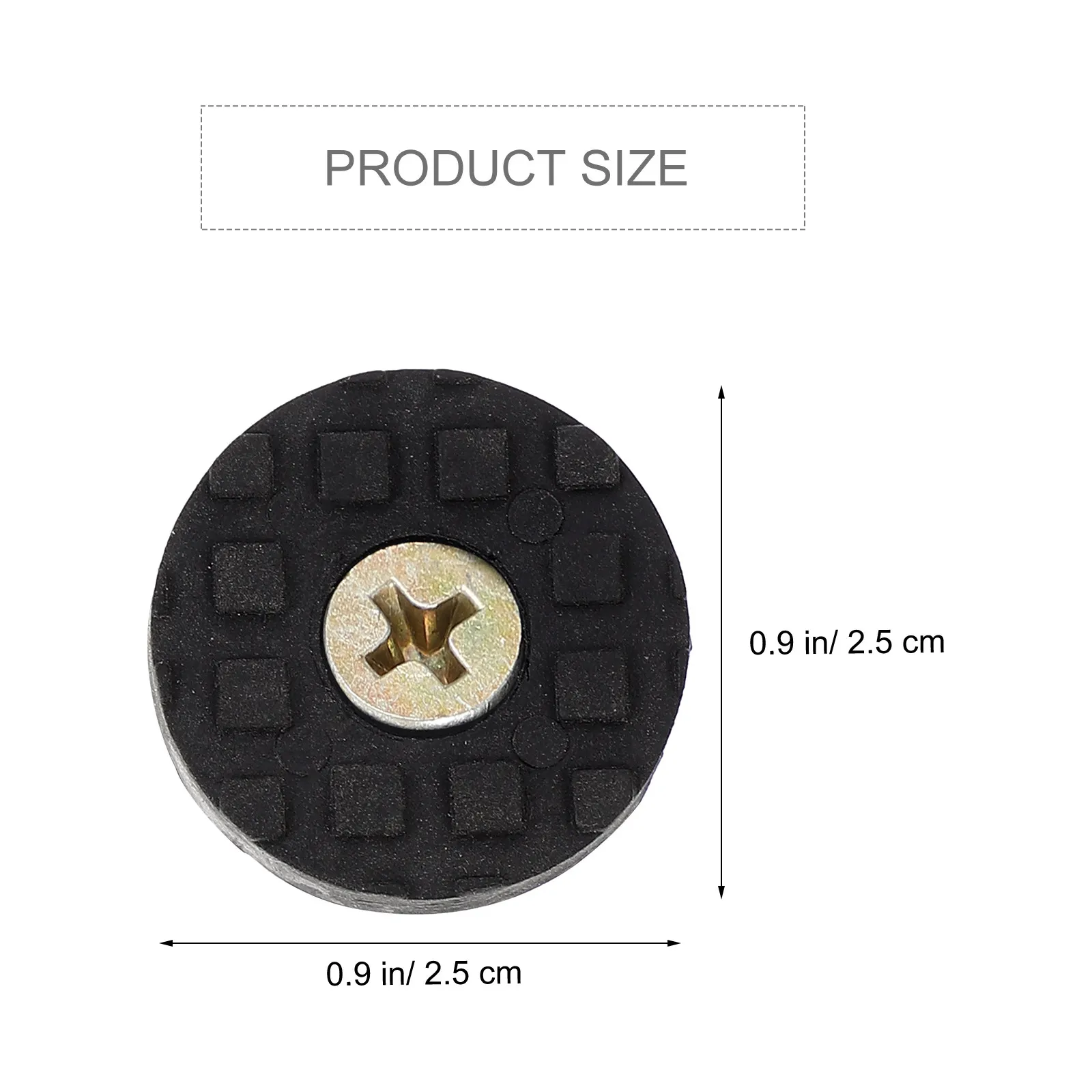 28Sets Chair Feet Pads Foot Protectors Height Increase Buffering Floor Protection Easy Install for Desk