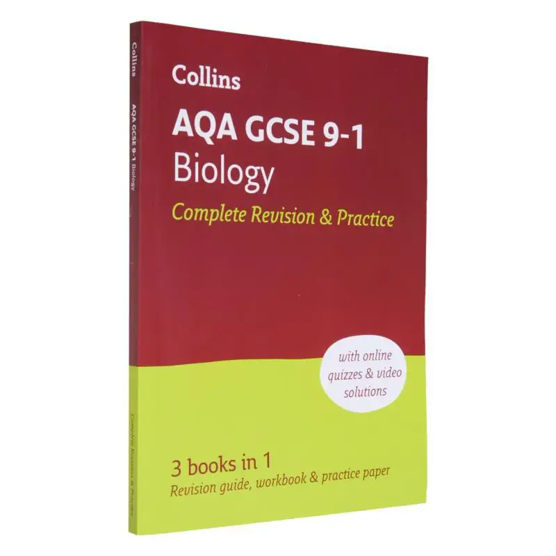 

AQA GCSE 91 Biology Complete Revision Practice For The 2022 And 2023 Exams Collins Harper Collins UK 9780008160746 Book