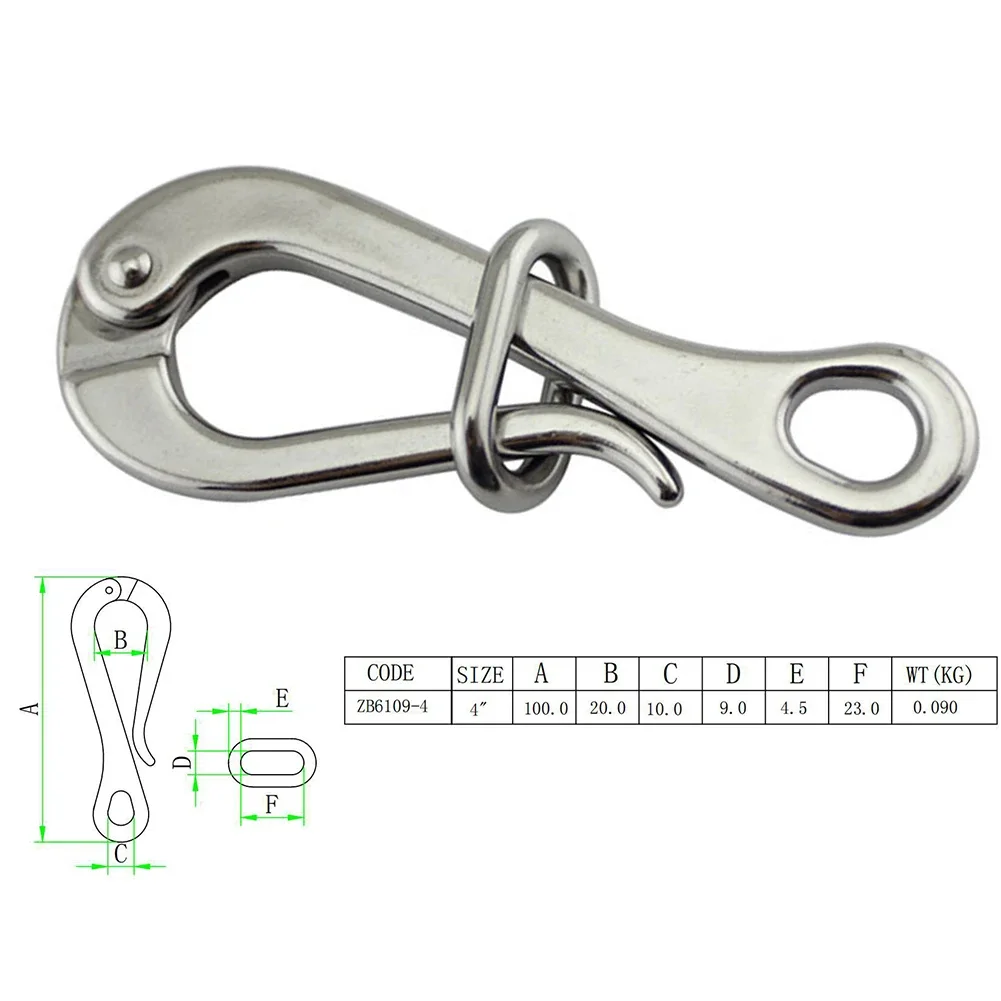

Boat Accessories Marine Hook Marine Applications Saltwater Resistant Sturdy Construction Compact Design Easy Connection