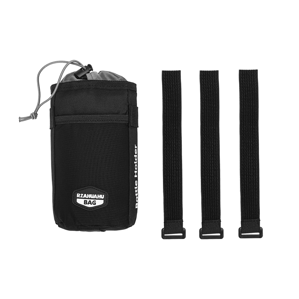 Cycling Water Bottle Carrier Pouch with 1L Capacity - Lightweight MTB Bike Handlebar Bag