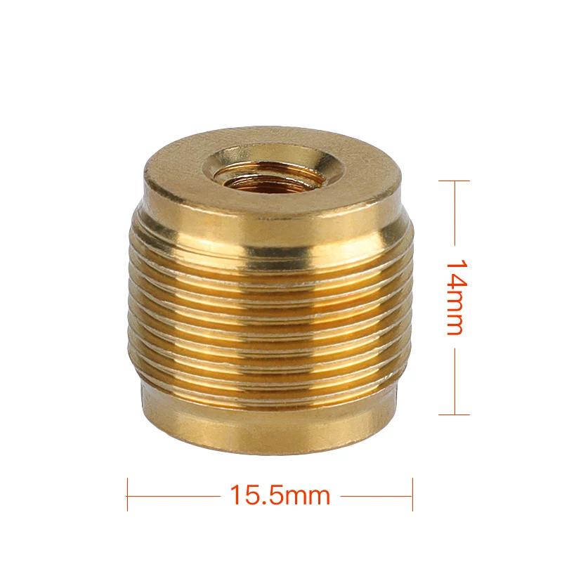 CAMVATE 2 Pieces Standard Brass 1/4\