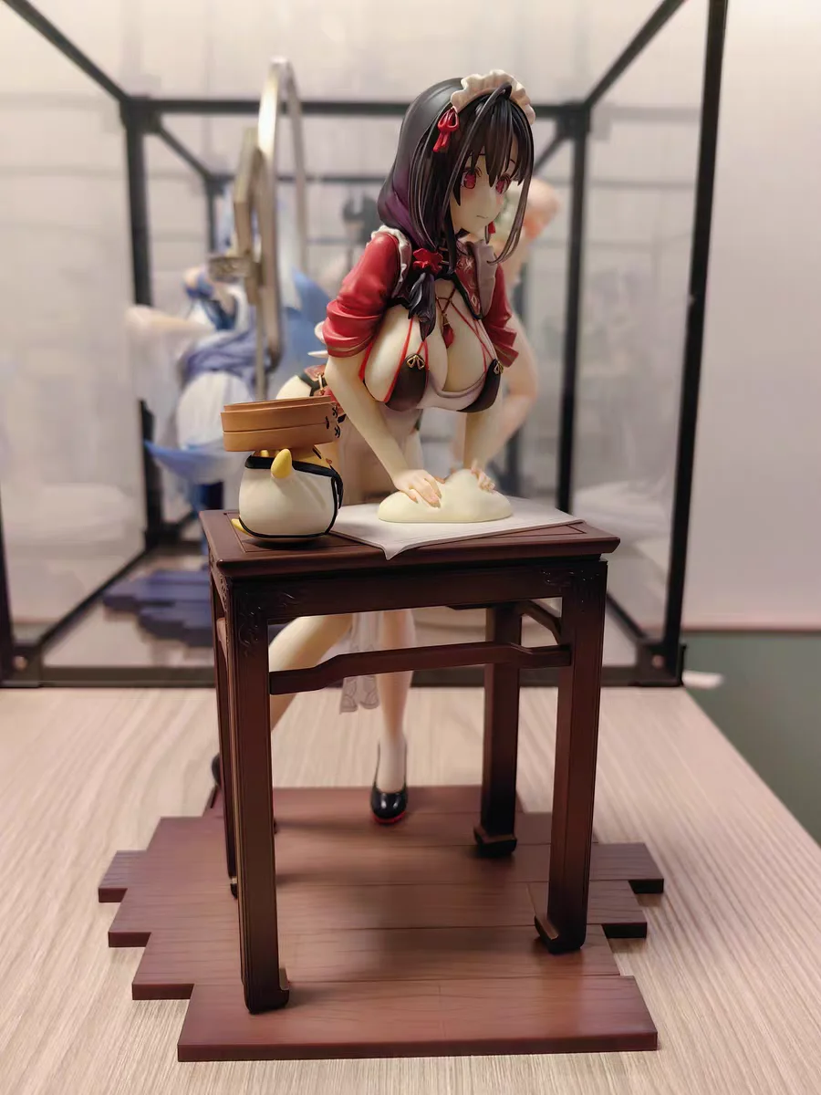 ของแท้ Azur Lane Anime Figurine Ting An เกมประติมากรรมรูปปั้นตัวเลขการ์ตูนของเล่นสะสม