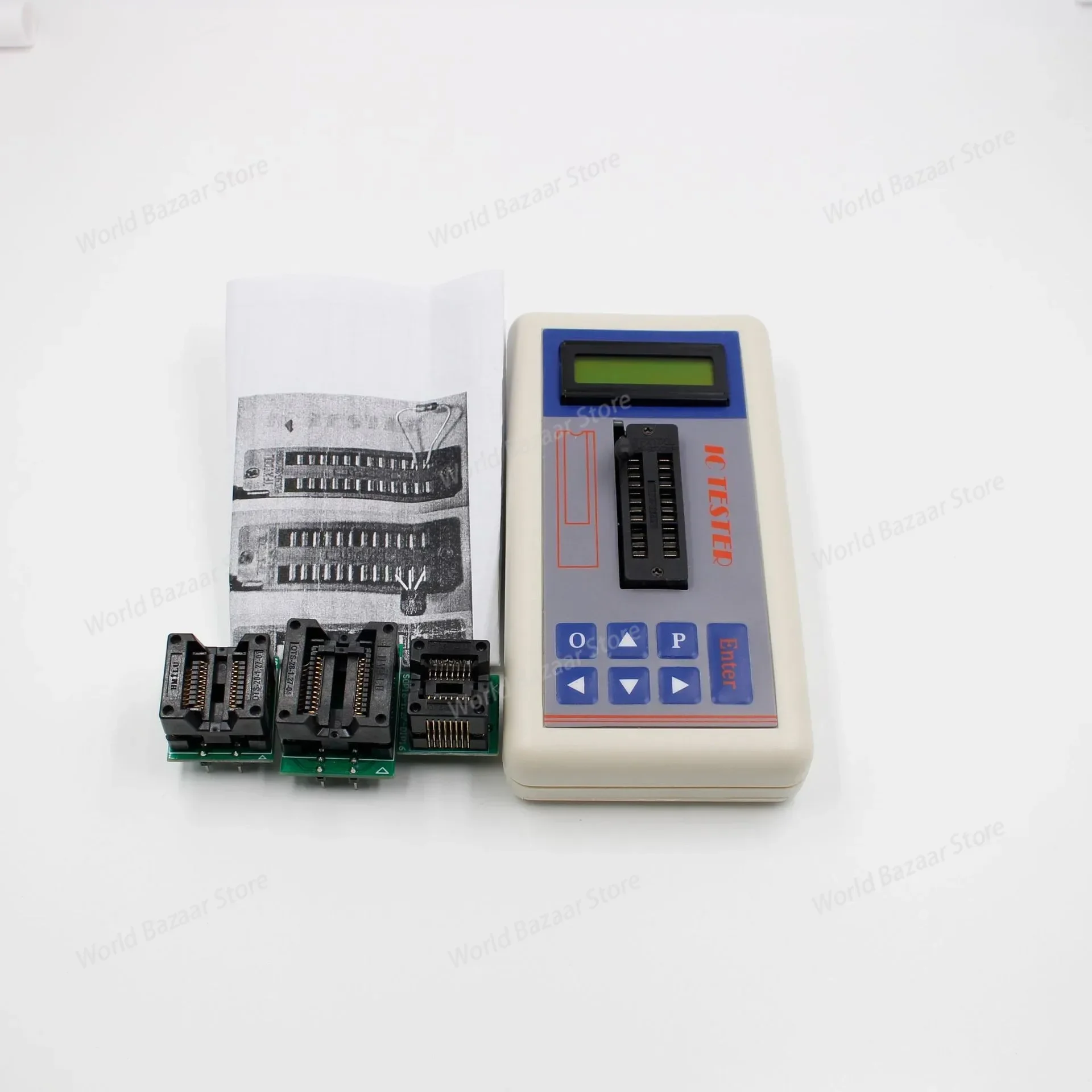 

Integrated Circuit Tester ic tester Transistor ntegrated Circuits IC Burner stand, main-unit, main unit+burner stand Transistors