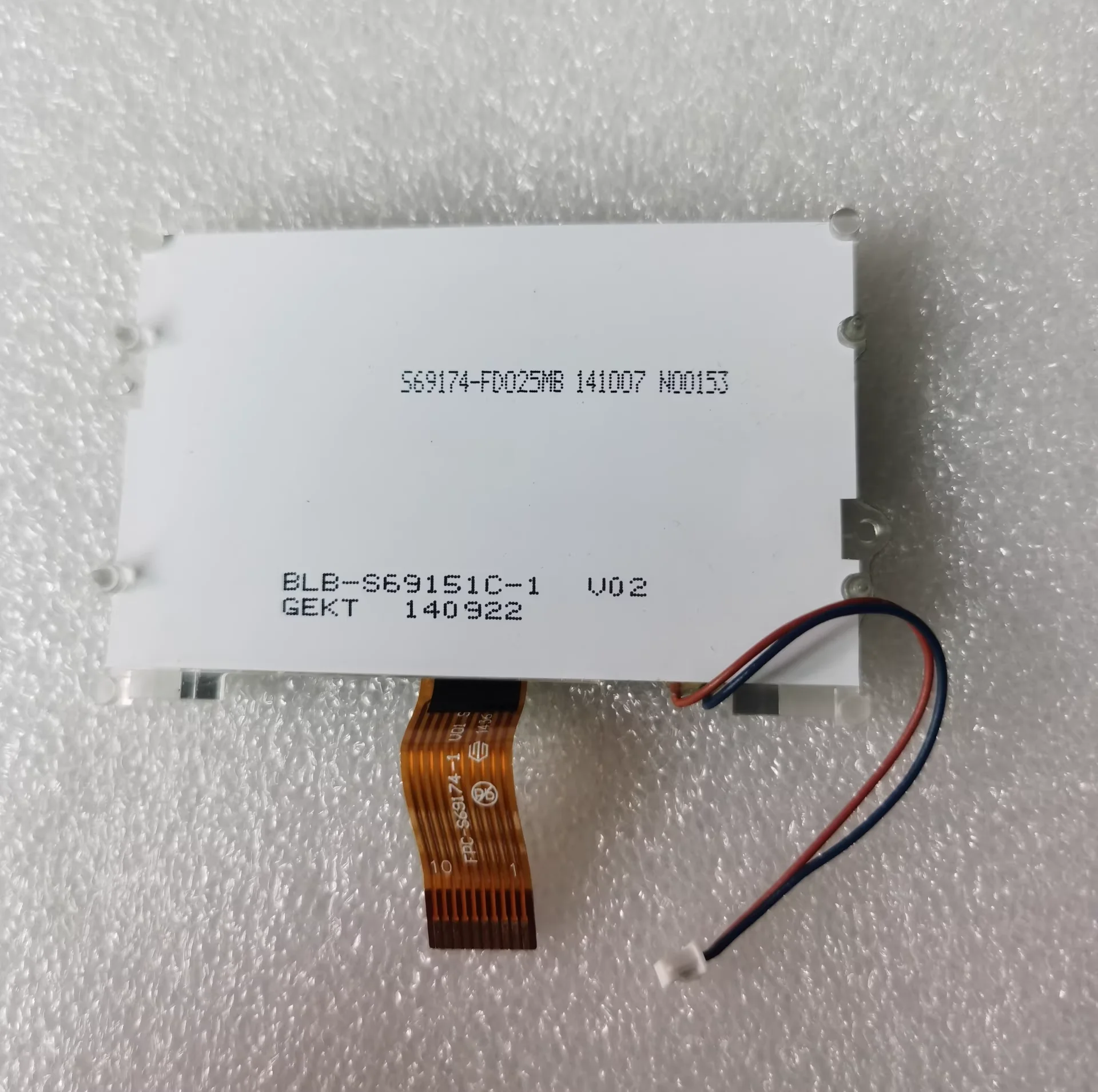 S69174-FD025MB Tela LCD de 2,5 polegadas