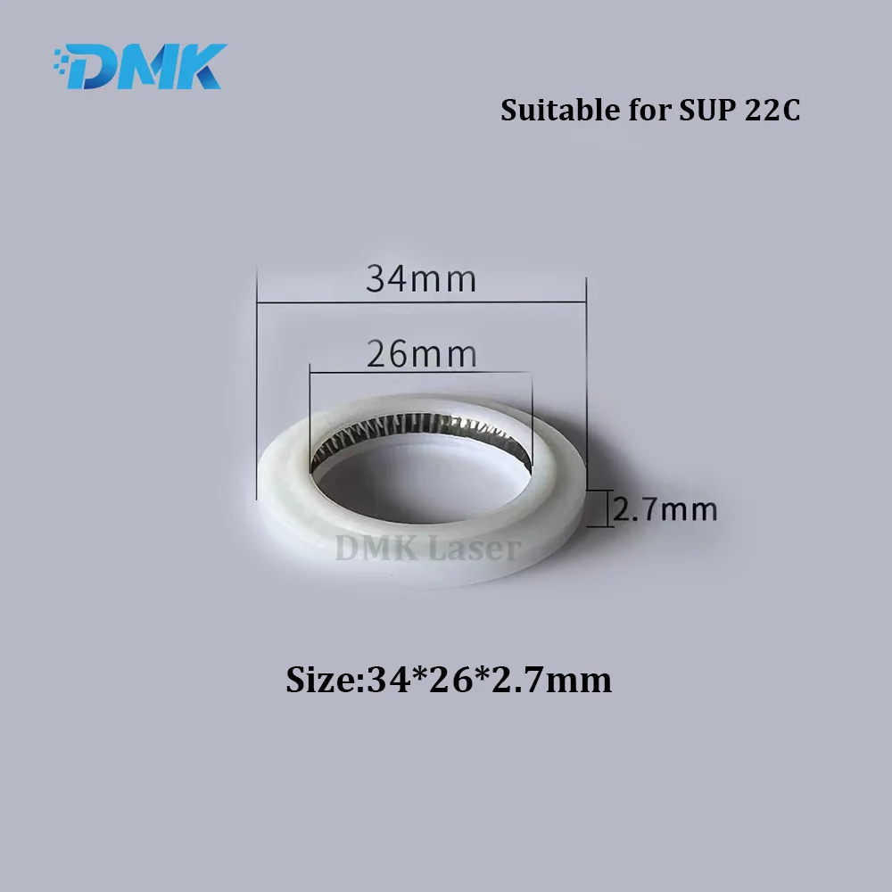 DMK laser seal ring For SUP 20S/21T/22C 21*15*2.7 Laser Head Protective Lens Laser Seal O-Ring Washer