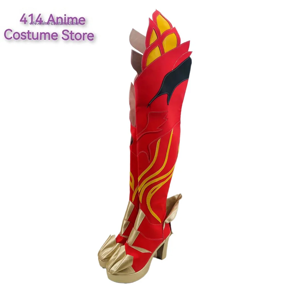 Honkai Impact 3 Fenghuang of Vicissitude Cosplay Shoes Men Woman Halloween Party Shoes