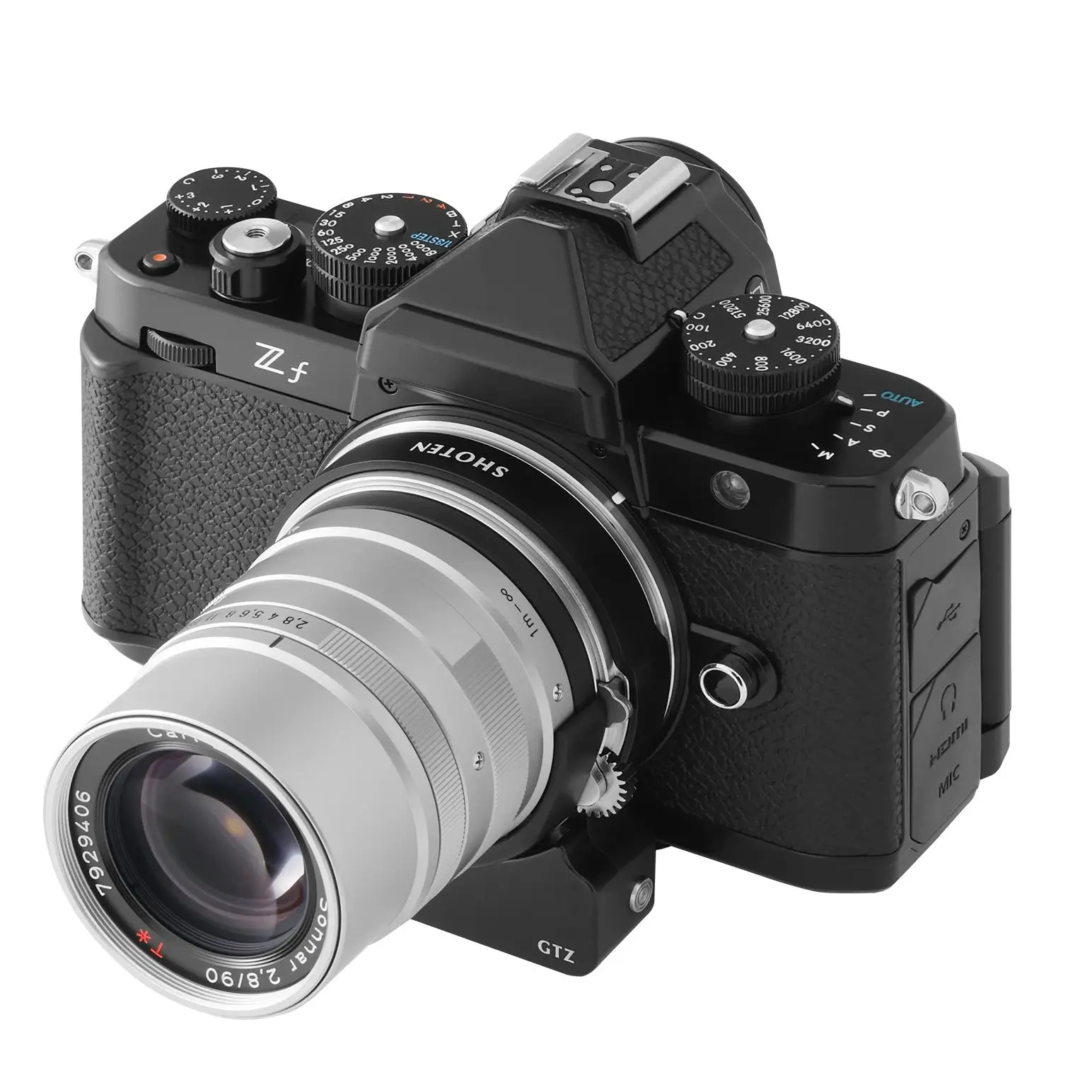 Shoten GTZ محول عدسات التركيز التلقائي لعدسة Contax G-Mount إلى محول كاميرا Nikon Z-Mount zf ZR zfc Z5 Z9 Z50 z8 z63 z7 Z6 II