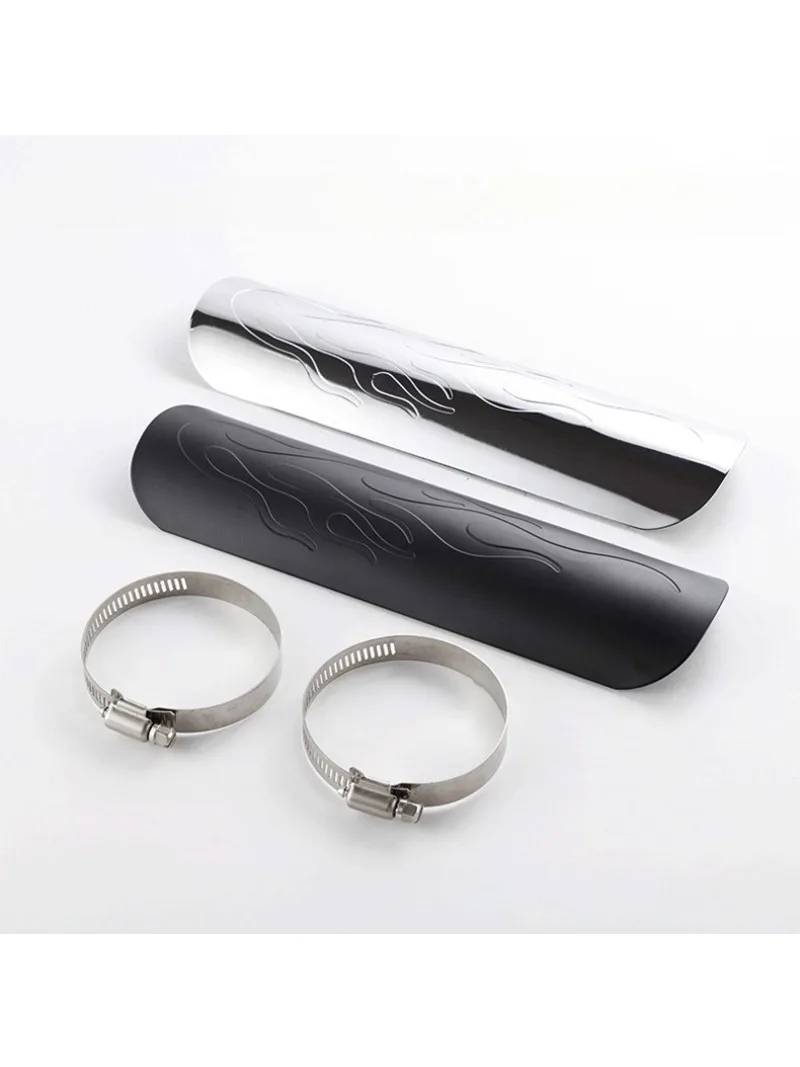 

Motorcycle Accessories: Motorcycle Muffler Cover & Exhaust Heat Shield