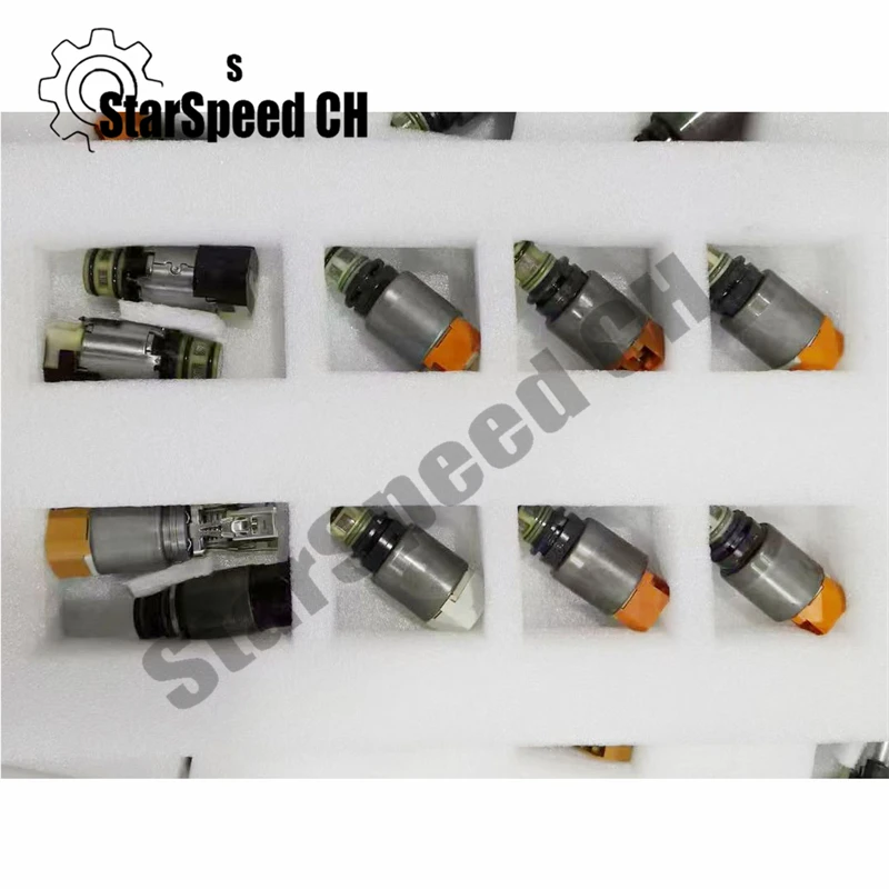 Genuine New 9HP48 9‑Speed Transmission 10 PCS/Set Solenoid with Wiring Harness Fits For Land Rover  Range Rover Evoque Discovery