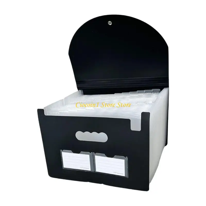 

A3PC Accordions Bag File Folder Document Folder 13/25 Pockets File Bag Filing Box