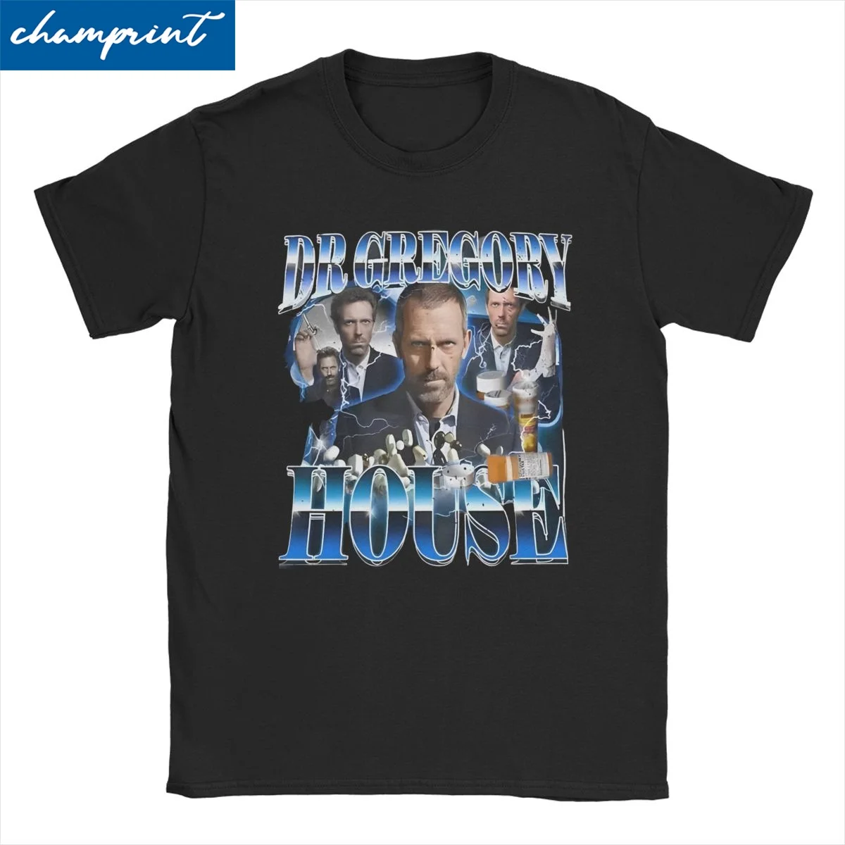 

Dr Gregory T Shirts Men Women Cotton Novelty T-Shirts Crew Neck House Md American TV Tee Shirt Short Sleeve Clothing Classic