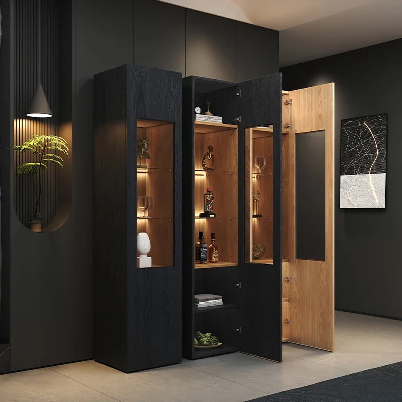 

Wine Refrigerator Shelves Nordic Cabinet Drinks Outdoor Bar Iron Display Modern Home Elegant Vintage Stands Vitrine Storage Rack