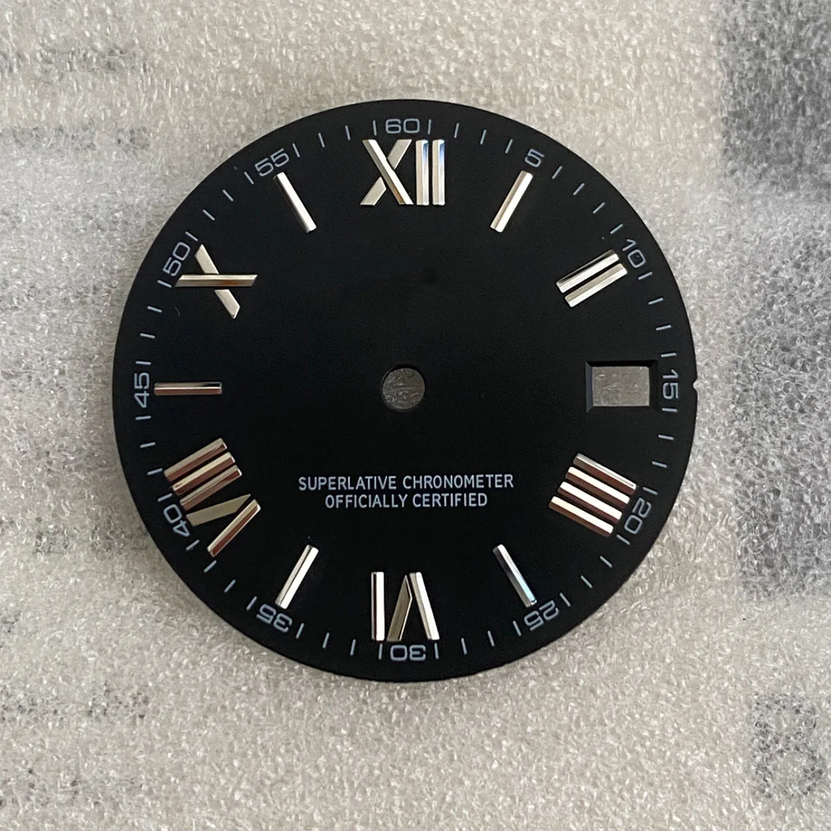 

Roman Numeral No Luminous Dial Blue Suitable NH35 NH36 Movement 28.5mm Roman Dial Nh35 Rose Gold Dial Nh35 Green Ice Blue Rose