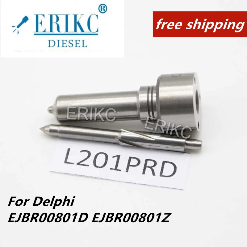 

Наконечник распылителя ERIKC L201PBD L201PRD, топливный инъектор L201PBC для Delphi EJBR00801D EJBR00801Z