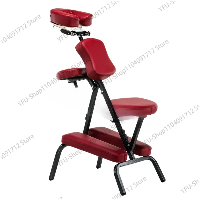 Salon Folding Adjustable Tattoo Scraping  Folding Massage  Portable Tattoo Chair Folding Beauty Bed Salon