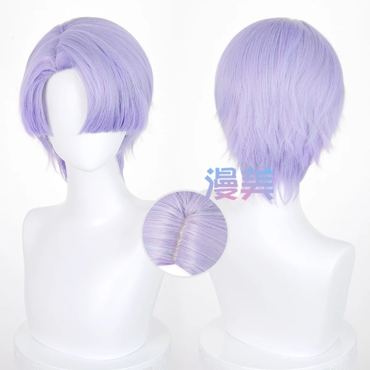 Anime NOWE Panty Stocking Poliester Poliuretan Peruka Cosplay Krótka 30cm Mieszane Kolory Włosy Dla Kobiet Mężczyzn Rekwizyty na Halloween