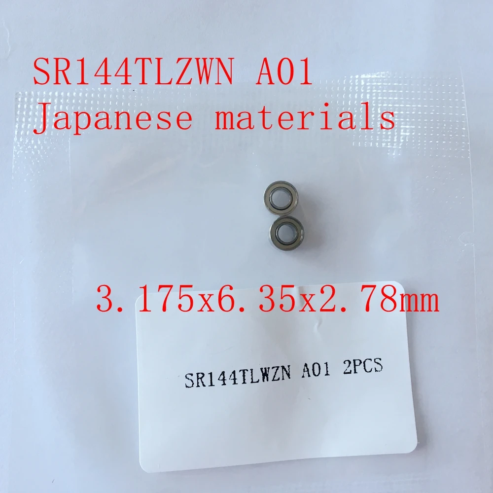 

10pcs TOP Quality Japanese Materials Dental Bearings SR144TLZWN A01 3.175x6.35x2.78mm For Sirona, W&, TA-96 TA97 TA98 TREND