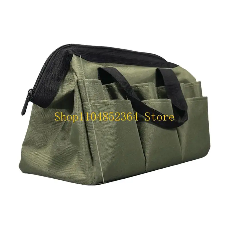 652F Professional Thick Fabric Construction Tool Bag High Capacity Design Dustproof Coating For Jobsite Equipment