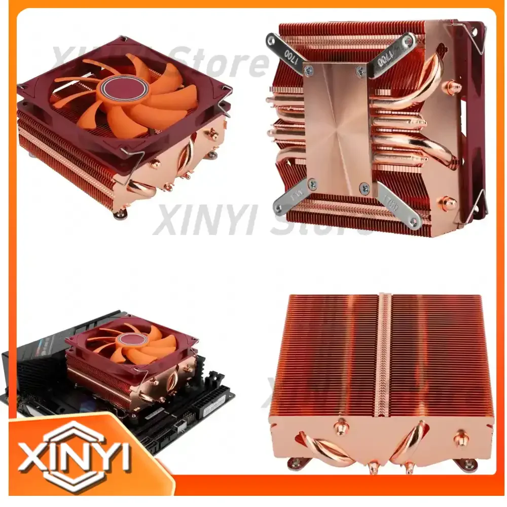 AXP90-X53 Full Pure Copper Downward Pressure Air-Cooled Radiator for CPU Cooling 53mm Total Height