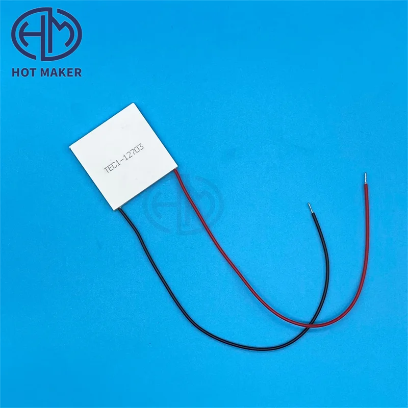 40×40mm TEC1-12702 12703 12704 12705 Peltier Thermoelectric Cooler Module 12V Semiconductor Cooling Plate Electronic Refrig