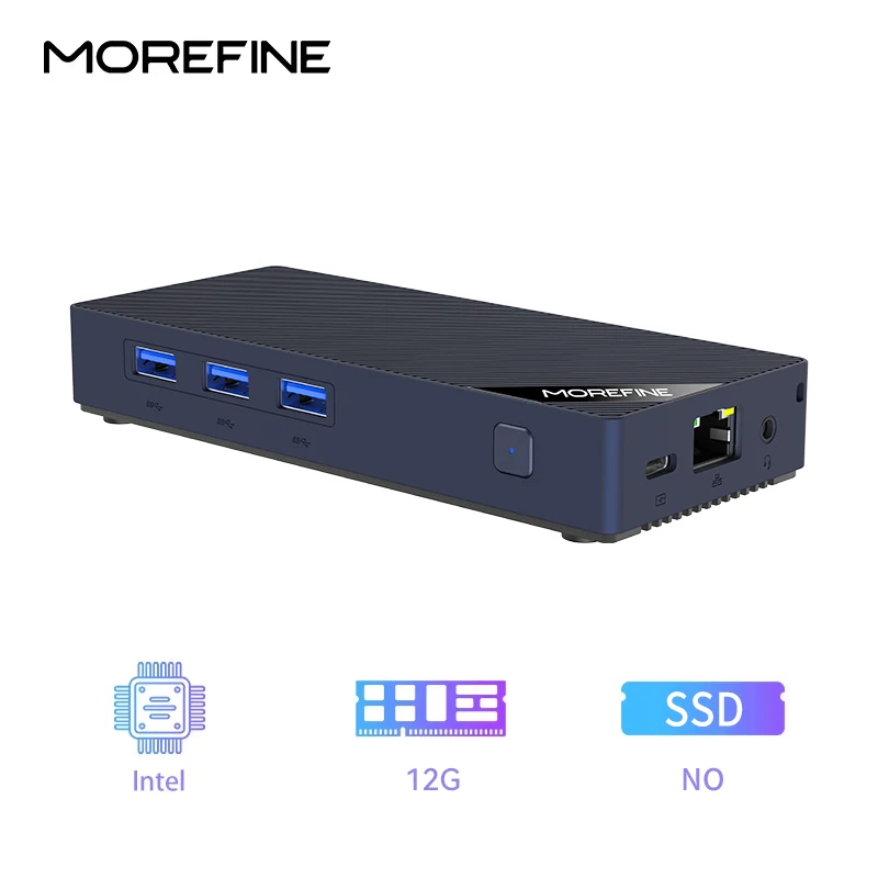 ミニPC MOREFINE M10S MINI NAS N150 - 4TB NVME MOREFINE Intel Twin Lake N150 4-bay NAS Mini PC - M10S – MOREFINE