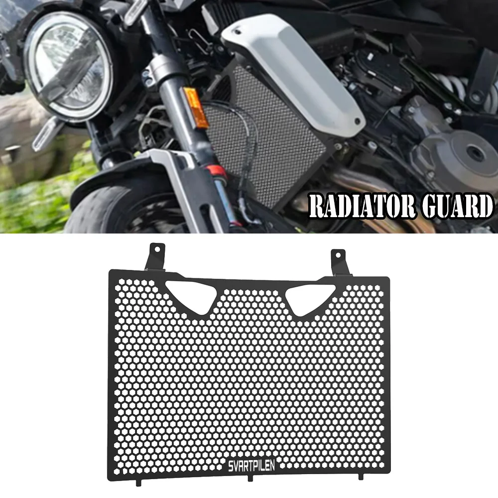 For Husqvarna Svartpilen 801 Svartpilen801 Radiator Grille Guard Grill Cover Protection Motorcycle Accessories 2024 2025 2026