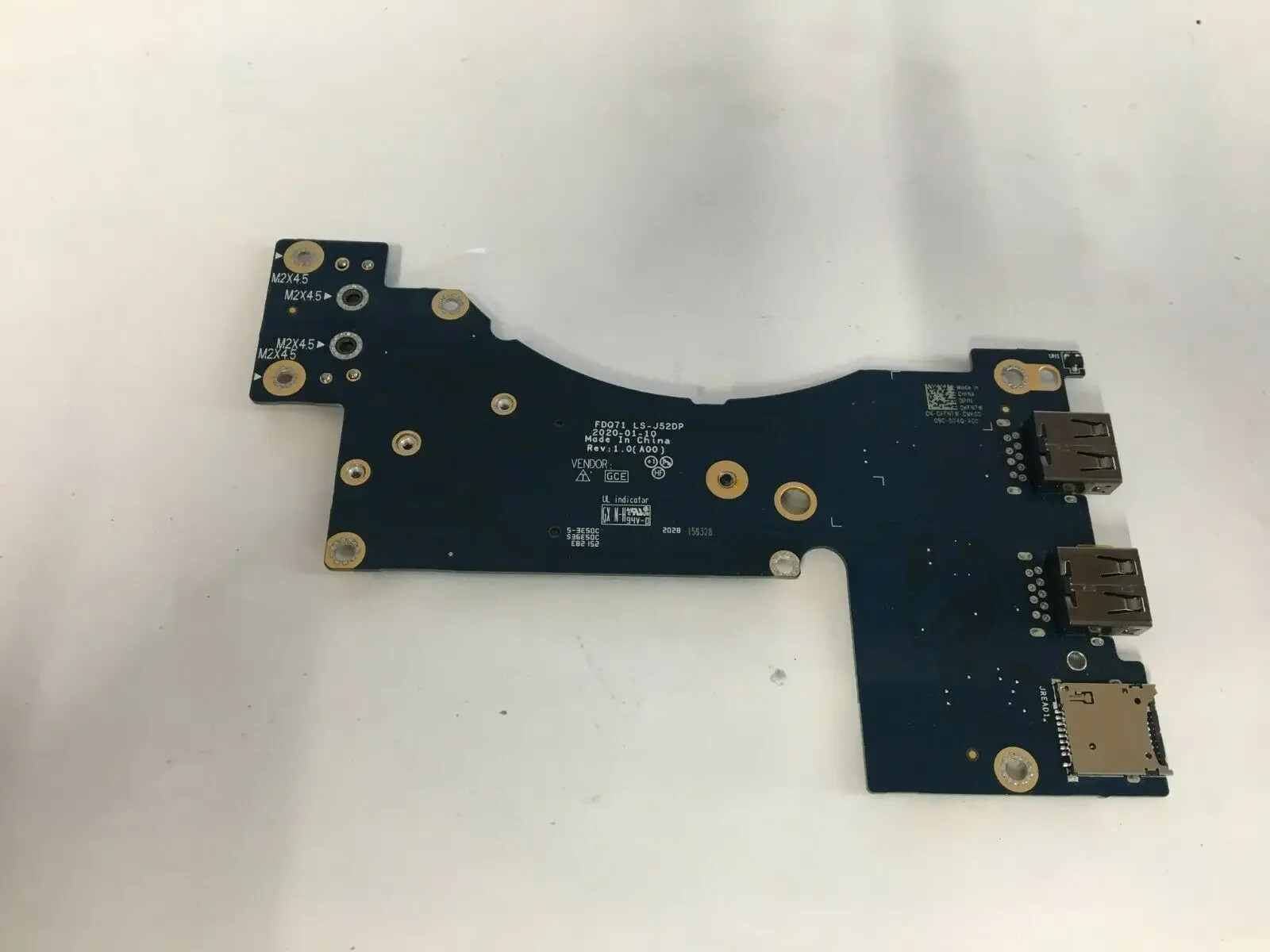 FOR Dell  M17 R3 IO WIRELESS USB BOARD  CONNECTOR LS-J52DP 0KFNTW KFNTW