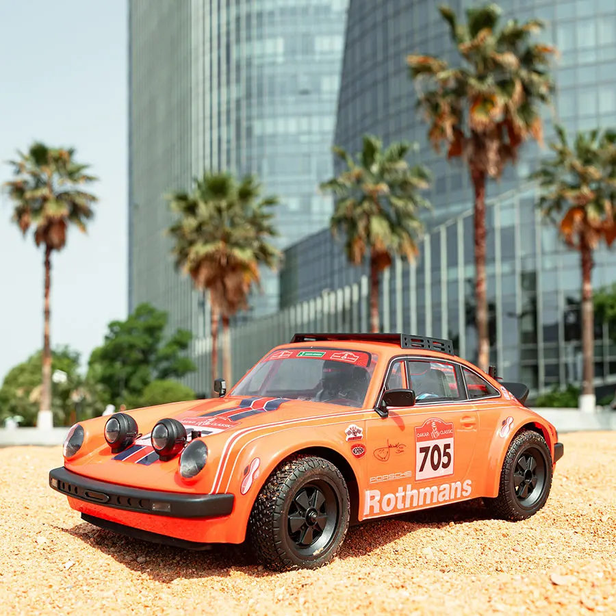 

RZHOBBY WRC9 Масштаб 1/10 Бесщеточный электрический внедорожный радиоуправляемый автомобиль Dakar 933 Модель раллийного автомобиля Игрушка с дистанционным управлением для возраста 14+