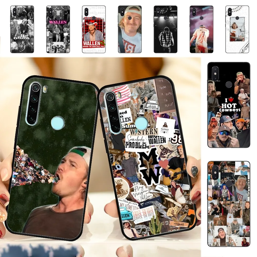 M-Morgan Wallen Phone Case For Redmi Note 4 X 5 A 6 7 8 T 9 9S 10 11 11S 11Epro Poco M3 pro