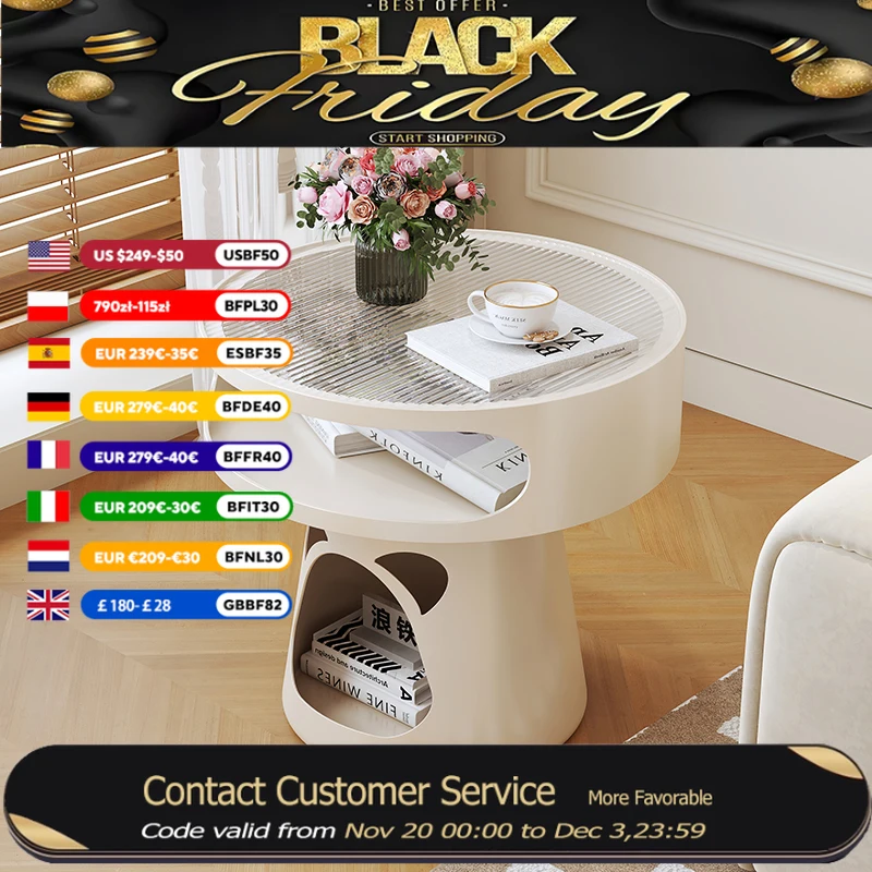 

Hidden Storage Classy Tea Table Round Glass Apartment Cute White Tea Table Side Small Vintage Mesitas De Noche Furniture Home