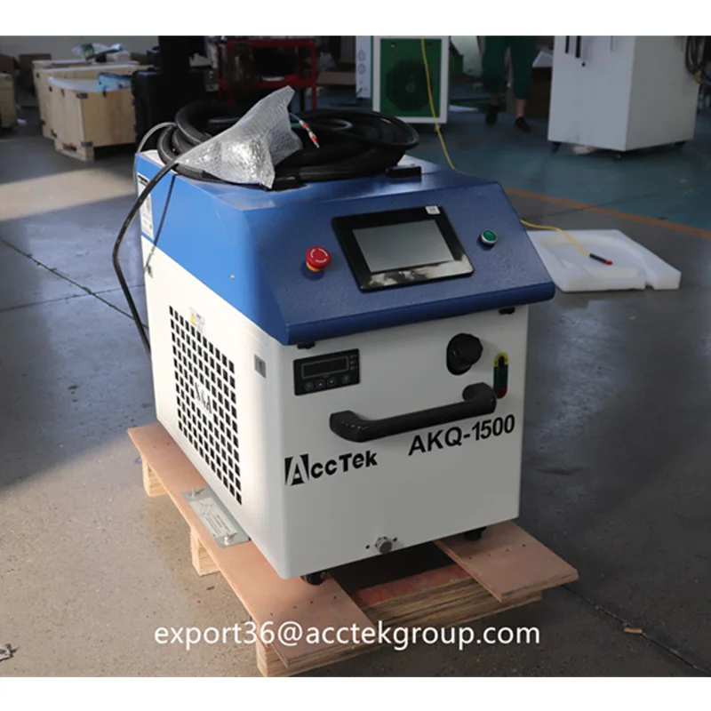 

AccTek CW Fiber Laser Cleaning Machine 1000w 1500w 2000w 3000w Laser Rust Paint Oil Removal Sea Shipping