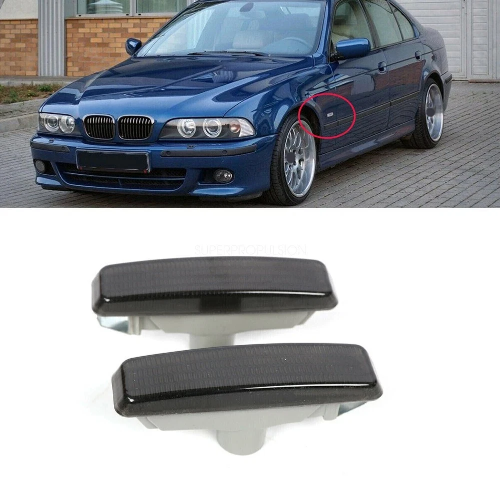 As Picture Shown Side Marker Light Cover Plastic Material OEM 63148360589 Factory Specification Easy Installation
