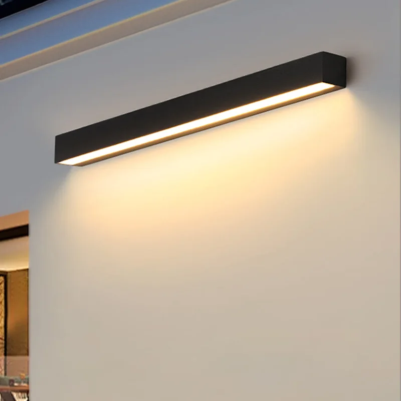 

LED Wall Lamp Outdoor Waterproof IP65 Interior Wall Light 12W 18W 30W Garden Lights Aluminum Bedroom Living Room Stairs Lighting