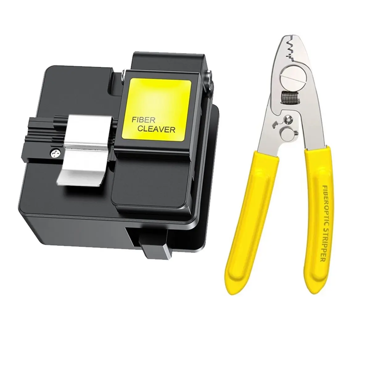 [AC18 Digital]/HB-08 Fiber Optic Cutter Cable Cutter with Wire Cutters Fiber Optic Cable Cutting for Bare Fiber Pigtail Jumper
