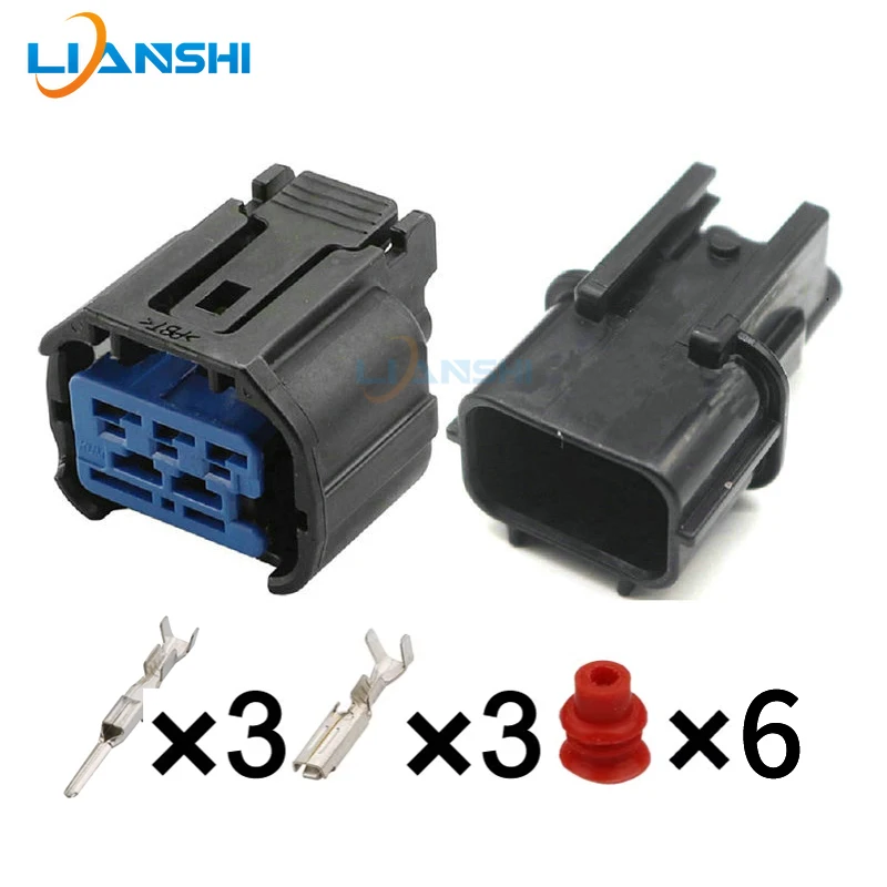 HP405-03021/HP401-03020 car waterproof connector harness plug 3p engine sensor connector for Hyundai Kia car series