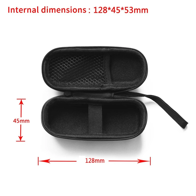 กระเป๋าถือแบบพกพาป้องกันกล่อง Scratchproof กันกระแทกและกันฝุ่นซิปสําหรับ Insta360 One X 360 Action Ca