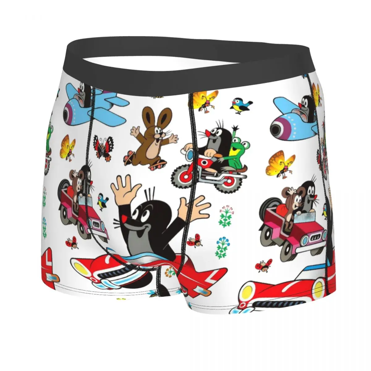 Krtek Little Maulwurf Mencosy Boxer Briefs,3D printing Underwear, Highly Breathable Top Quality Gift Idea