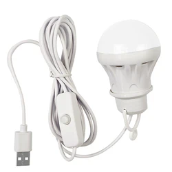 Linterna Led de 5V de CC, lámpara de luz de campamento, Bombilla de emergencia Usb, lámpara colgante para tienda de campaña, para trabajo, barbacoa, pesca, reparación, equipo de Camping