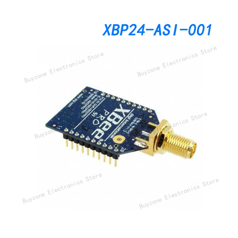 

XBP24-ASI-001 802.15.4 Transceiver Module 2.4GHz Antenna Not Included, RP-SMA Through Hole