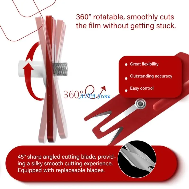 

U13C Auto Film Cutter with Spare For PPF Decal Wallpaper Cutting Trimming