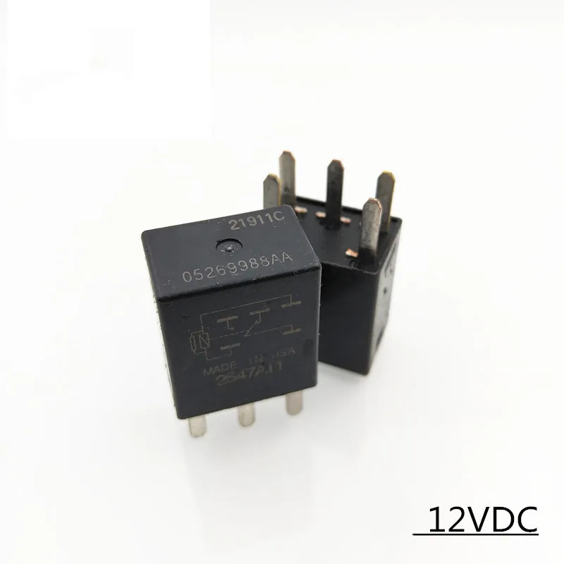 1-10PCS 21911C 05269988AA G8V-1C7T-R-GM DC12V car Relay HFV9