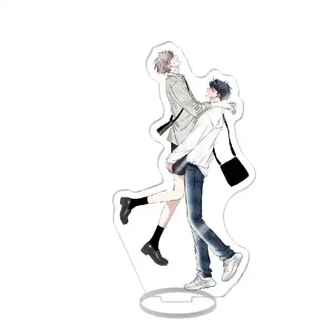 아크릴 만화 스케치 커플 스탠드 모델 플레이트 장식 책상 그림 디스플레이 게임 관련 제품 선물 애니메이션 제품