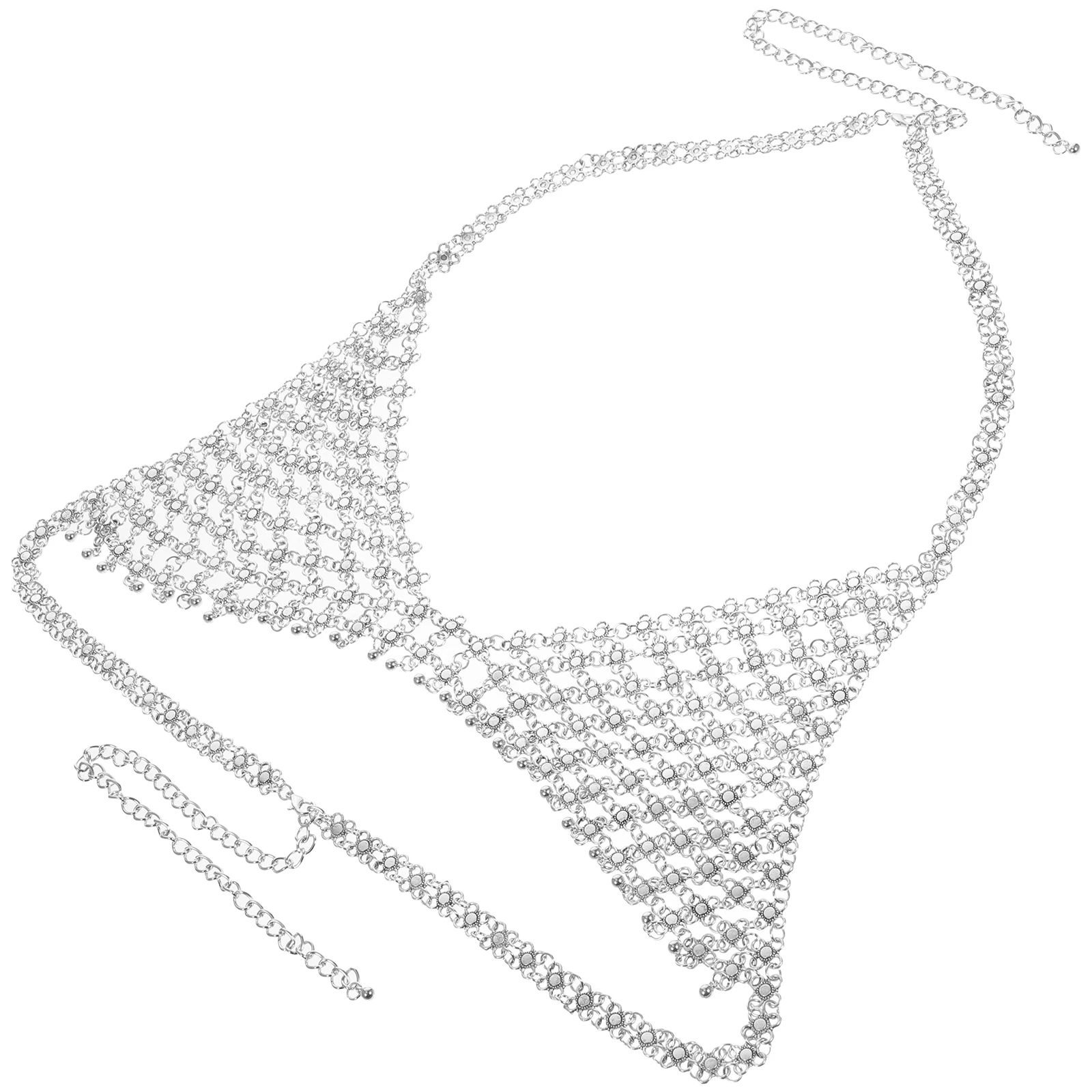

1pc Hollow Sexy Necklace Bikini Bra Body Jewelry Beach Party Wear Women Accessories Body Chain Chest Bikini Chain Ladies