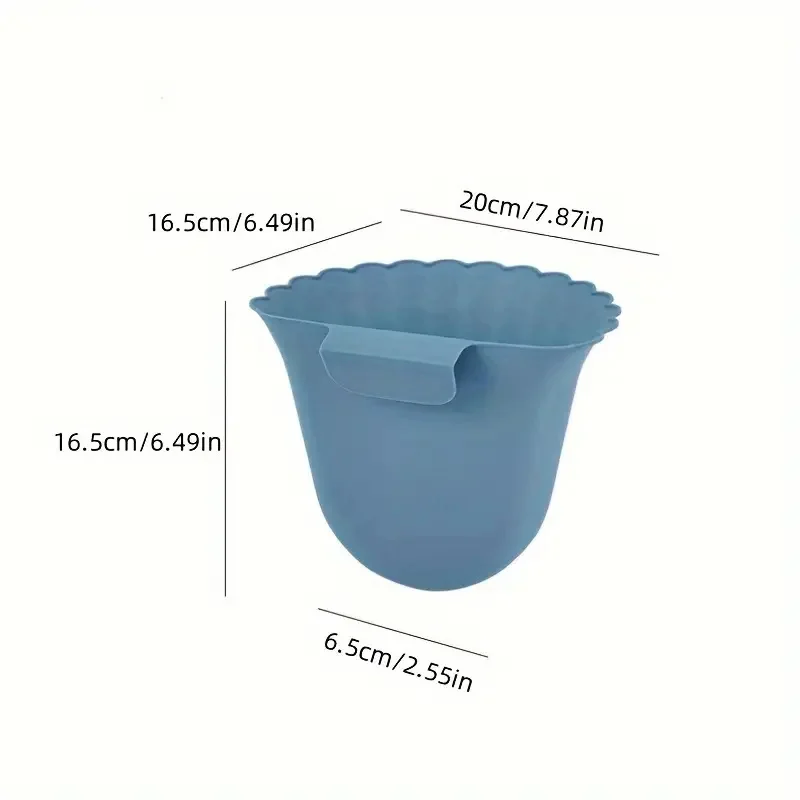 Multi-Purpose Hanging Trash Can For Kitchen - No Power Needed, Fits Cabinet Doors