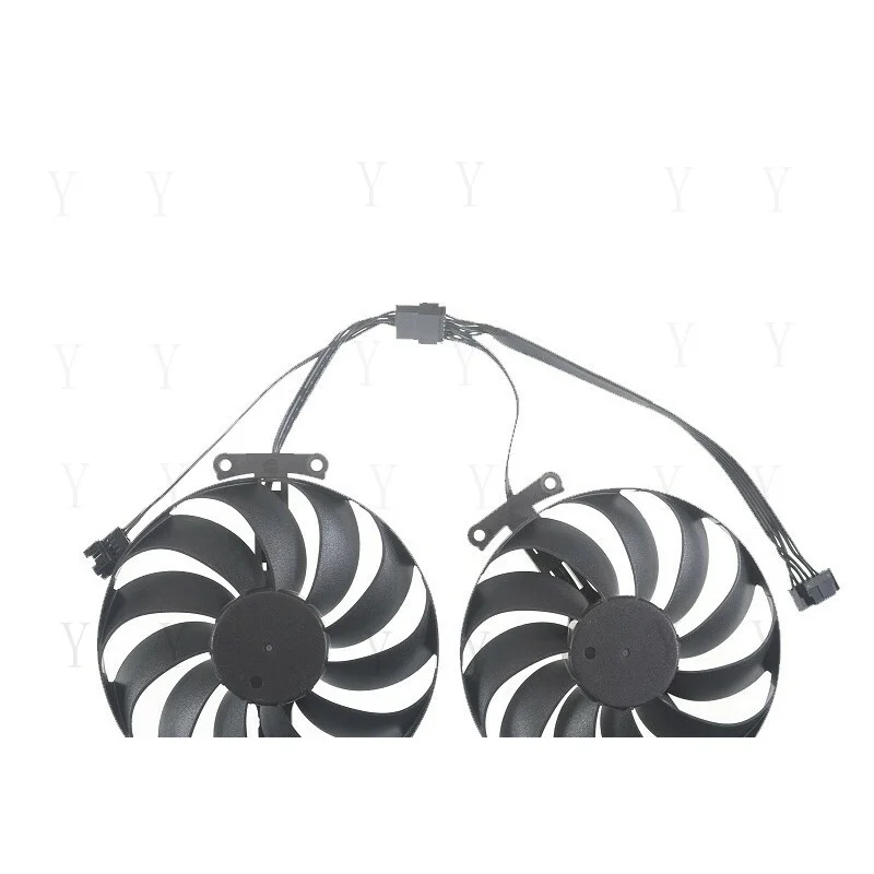 Ventilador de tarjeta gráfica Y+ CF1010U12S DC12V 0.45A para ASUS KO RTX 3060 RTX 3060 Ti RTX