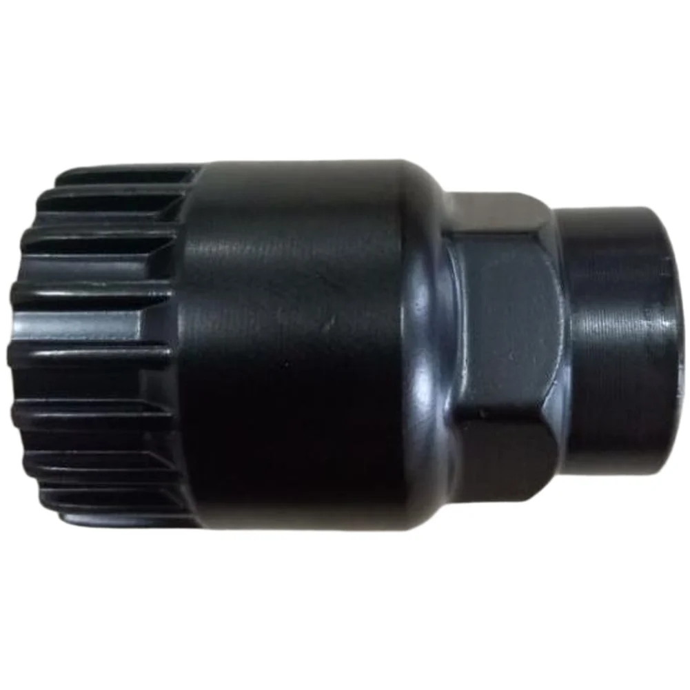 Carbon Steel Socket Tool with 20 Tooth Design for Installing and Removing Sealed Bottom Brackets on For Compatible Bike Cranks